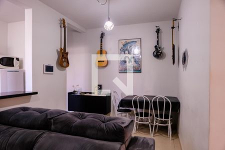 Sala de apartamento para alugar com 2 quartos, 47m² em Residencial Jequitibá, Ribeirão Preto