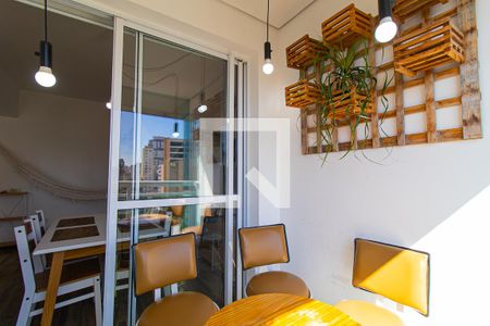 Apartamento à venda com 54m², 1 quarto e 1 vagaVaranda