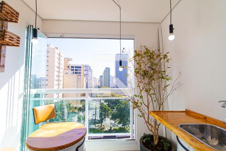 Apartamento à venda com 54m², 1 quarto e 1 vagaVaranda