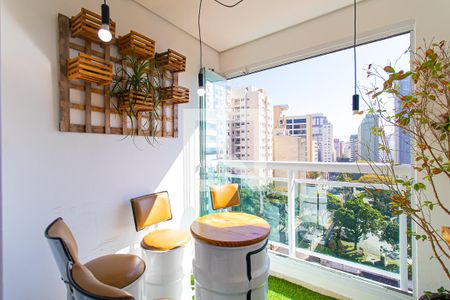 Apartamento à venda com 54m², 1 quarto e 1 vagaVaranda