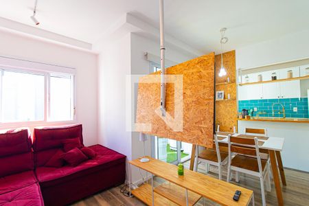 Sala de apartamento à venda com 1 quarto, 54m² em Consolação, São Paulo