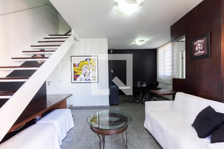 Sala de apartamento para alugar com 1 quarto, 76m² em Moema, São Paulo