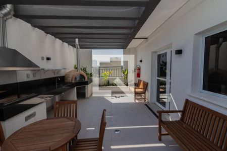 Studio para alugar com 37m², 1 quarto e 1 vagaÁrea comum - Churrasqueira