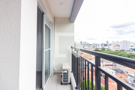 Sacada da Sala de kitnet/studio para alugar com 1 quarto, 37m² em Presidente Altino, Osasco
