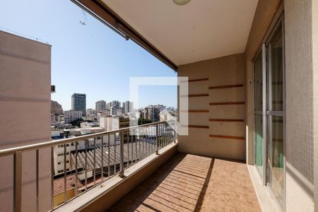Varanda da Sala de apartamento à venda com 2 quartos, 76m² em Tijuca, Rio de Janeiro