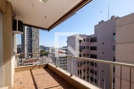 Varanda da Sala de apartamento à venda com 2 quartos, 76m² em Tijuca, Rio de Janeiro