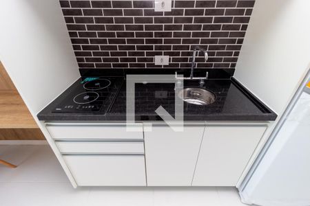 Apartamento para alugar com 27m², 1 quarto e sem vaga Apartamento para alugar com 27m², 1 quarto e sem vagaDetalhe - Cozinha