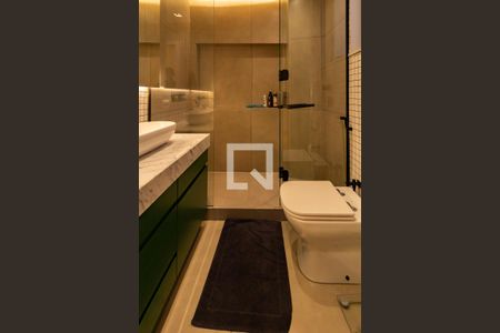 Detalhe do banheiro da suíte  de apartamento para alugar com 1 quarto, 65m² em Ipanema, Rio de Janeiro