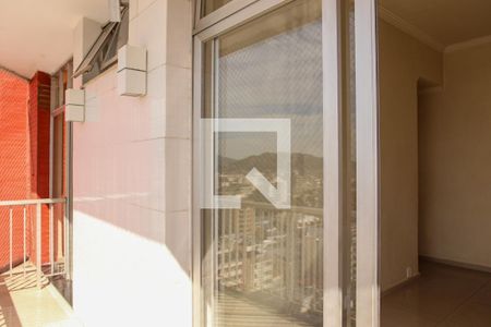 Varanda da Sala/Quarto de apartamento à venda com 1 quarto, 68m² em Méier, Rio de Janeiro