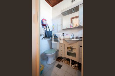 Banheiro da Suíte de apartamento à venda com 3 quartos, 72m² em Santa Amelia, Belo Horizonte