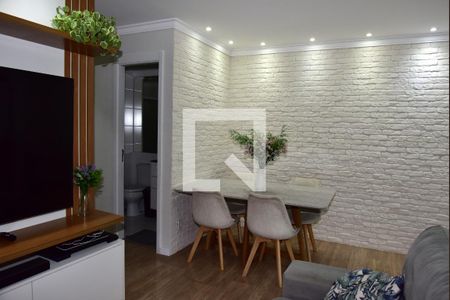 Sala de apartamento à venda com 2 quartos, 61m² em Campininha, São Paulo