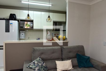 Sala de apartamento à venda com 2 quartos, 61m² em Campininha, São Paulo