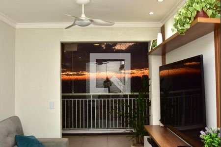 Sala de apartamento à venda com 2 quartos, 61m² em Campininha, São Paulo