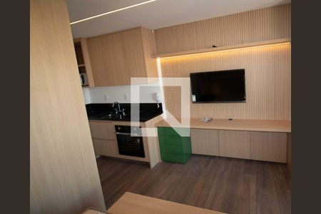 Sala/Quarto de kitnet/studio para alugar com 1 quarto, 27m² em Vila Clementino, São Paulo