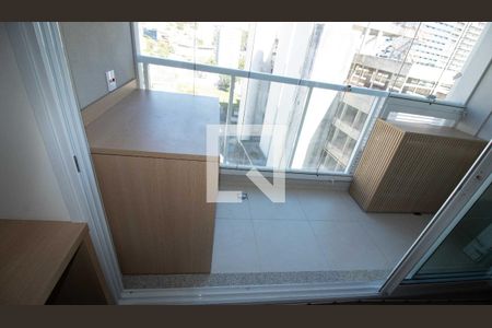 Varanda de kitnet/studio para alugar com 1 quarto, 27m² em Vila Clementino, São Paulo