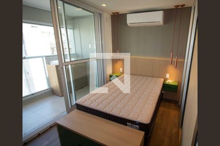 Sala/Quarto de kitnet/studio para alugar com 1 quarto, 27m² em Vila Clementino, São Paulo