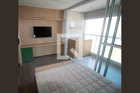 Sala/Quarto de kitnet/studio para alugar com 1 quarto, 27m² em Vila Clementino, São Paulo