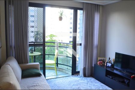 Sala de apartamento à venda com 3 quartos, 79m² em Jardim Proença, Campinas