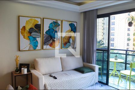 Sala de apartamento para alugar com 3 quartos, 80m² em Jardim Proença, Campinas