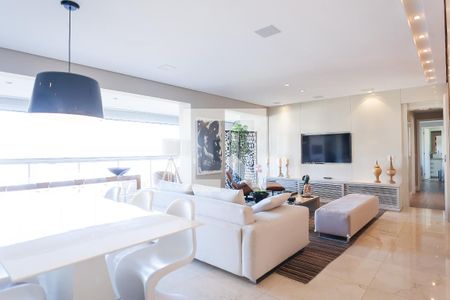 sala de apartamento à venda com 3 quartos, 157m² em Vila da Serra, Nova Lima