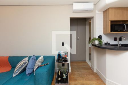 Apartamento para alugar com 35m², 1 quarto e 1 vagaSala