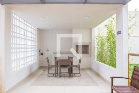 Apartamento à venda com 27m², 1 quarto e sem vaga Apartamento à venda com 27m², 1 quarto e sem vagaÁrea comum - Churrasqueira