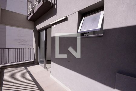 Varanda  de apartamento à venda com 1 quarto, 32m² em Liberdade, São Paulo