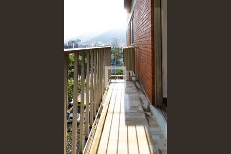 Detalhe da varanda da sala  de apartamento para alugar com 3 quartos, 91m² em Lagoa, Rio de Janeiro