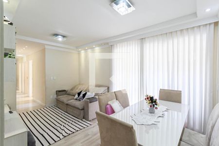 Sala  de apartamento à venda com 3 quartos, 93m² em Castelo, Belo Horizonte