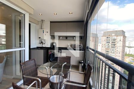 Varanda gourmet de apartamento para alugar com 2 quartos, 73m² em Alphaville Empresarial, Barueri