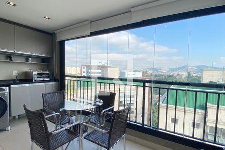 Varanda gourmet de apartamento para alugar com 2 quartos, 73m² em Alphaville Empresarial, Barueri