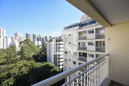 Varanda de apartamento à venda com 1 quarto, 50m² em Panamby, São Paulo