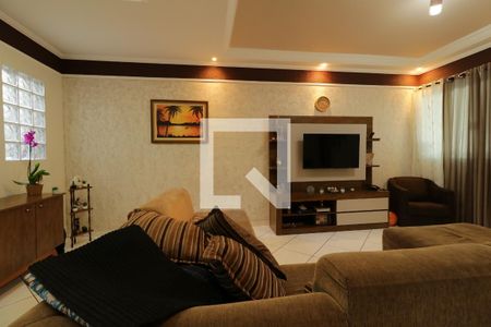 Sala de casa à venda com 3 quartos, 140m² em Jardim Utinga, Santo André