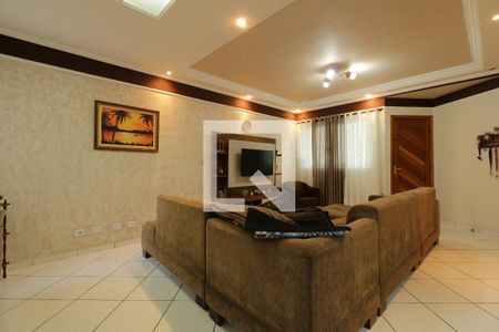 Sala de casa à venda com 3 quartos, 140m² em Jardim Utinga, Santo André