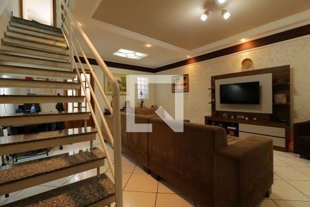 Sala de casa à venda com 3 quartos, 140m² em Jardim Utinga, Santo André