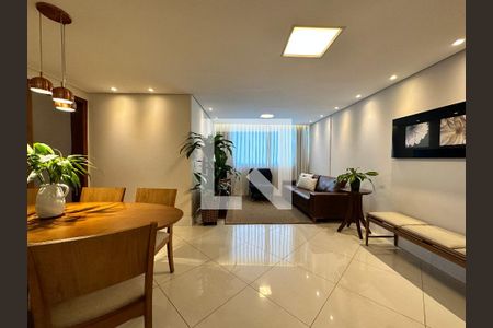 Sala de apartamento à venda com 3 quartos, 130m² em Palmares, Belo Horizonte