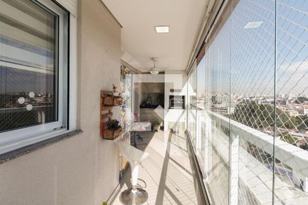 Varanda Gourmet  de apartamento à venda com 2 quartos, 86m² em Pari, São Paulo