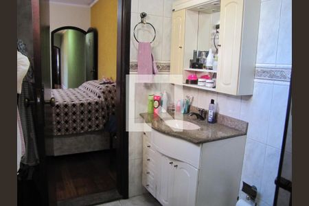 Banheiro da Suíte de casa à venda com 3 quartos, 125m² em Aricanduva, São Paulo