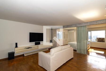 Sala de apartamento para alugar com 1 quarto, 70m² em Vila Nova Conceição, São Paulo