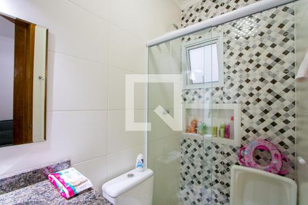 Apartamento à venda com 100m², 2 quartos e 2 vagasBanheiro do quarto 2