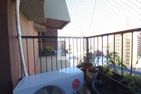 Varanda da Sala de apartamento para alugar com 3 quartos, 100m² em Cambuí, Campinas