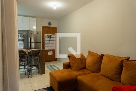 Sala de apartamento para alugar com 2 quartos, 40m² em Vila Humaitá, Santo André