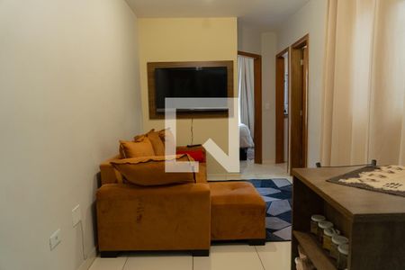Sala de apartamento para alugar com 2 quartos, 40m² em Vila Humaitá, Santo André