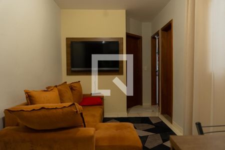 Sala de apartamento para alugar com 2 quartos, 40m² em Vila Humaitá, Santo André