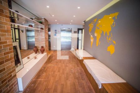 Apartamento para alugar com 28m², 1 quarto e sem vagaHall social