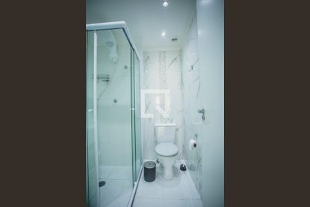 Banheiro de apartamento para alugar com 1 quarto, 28m² em Mirandópolis, São Paulo