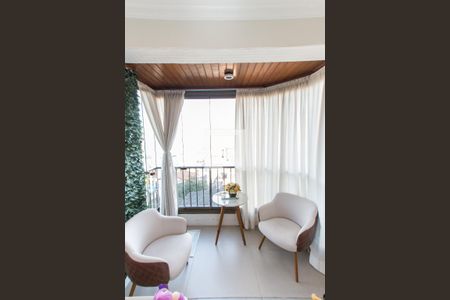 Sala   de apartamento à venda com 3 quartos, 87m² em Vila Maria Alta, São Paulo