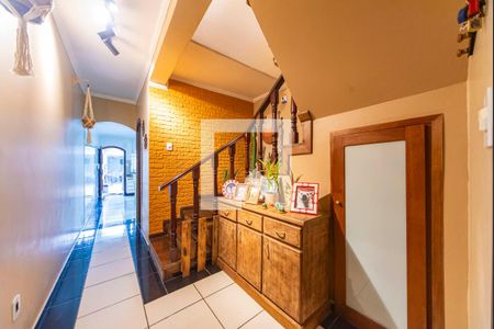 Hall da Escada de casa à venda com 3 quartos, 201m² em Vila Francisco Matarazzo, Santo André