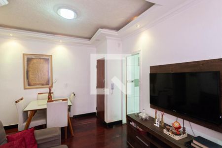 Sala  de apartamento à venda com 3 quartos, 60m² em Heliópolis, Belo Horizonte