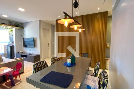 Sala de Jantar de apartamento para alugar com 2 quartos, 67m² em Empresarial 18 do Forte, Barueri